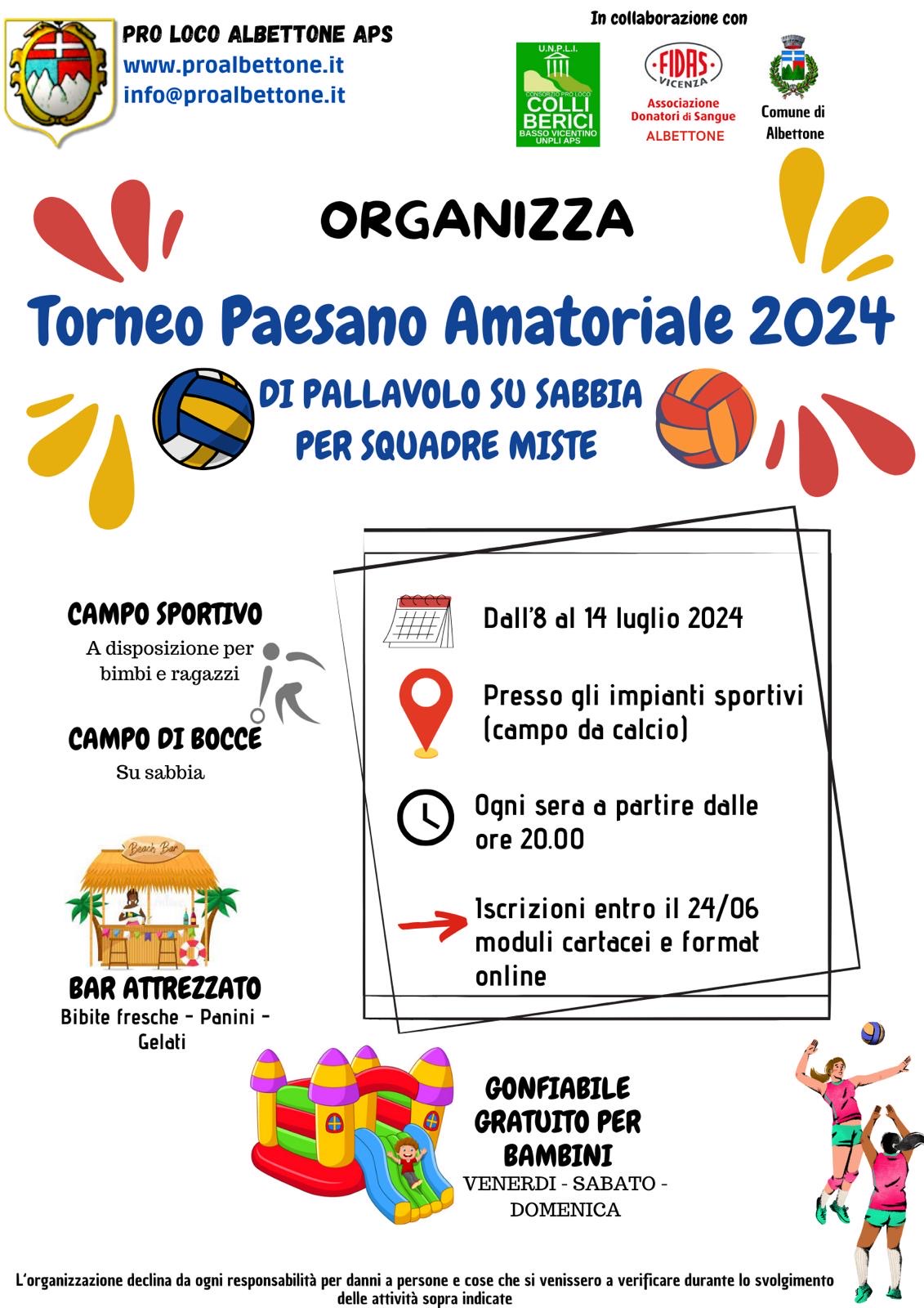 Locandina Torneo 2024